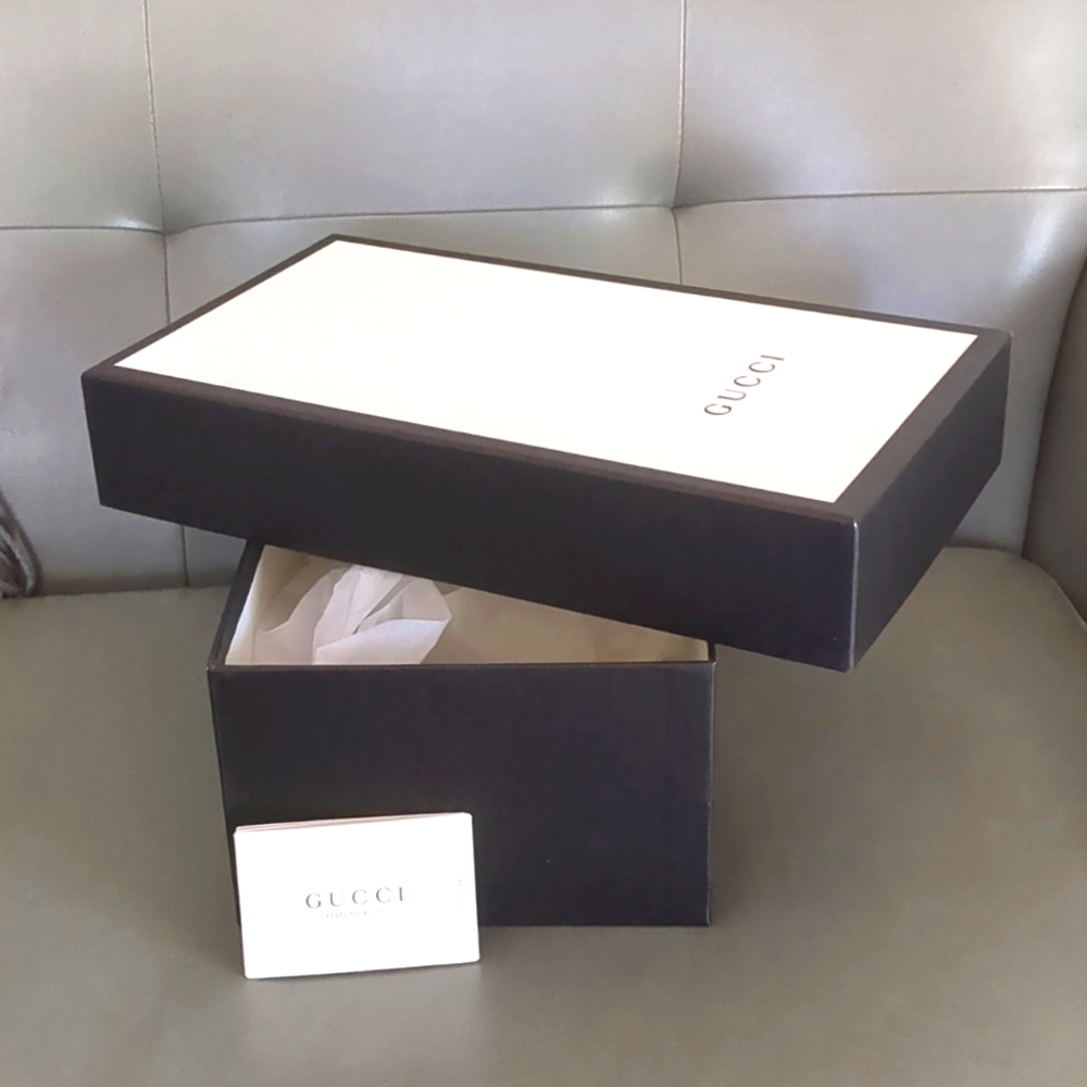 Empty Gucci box